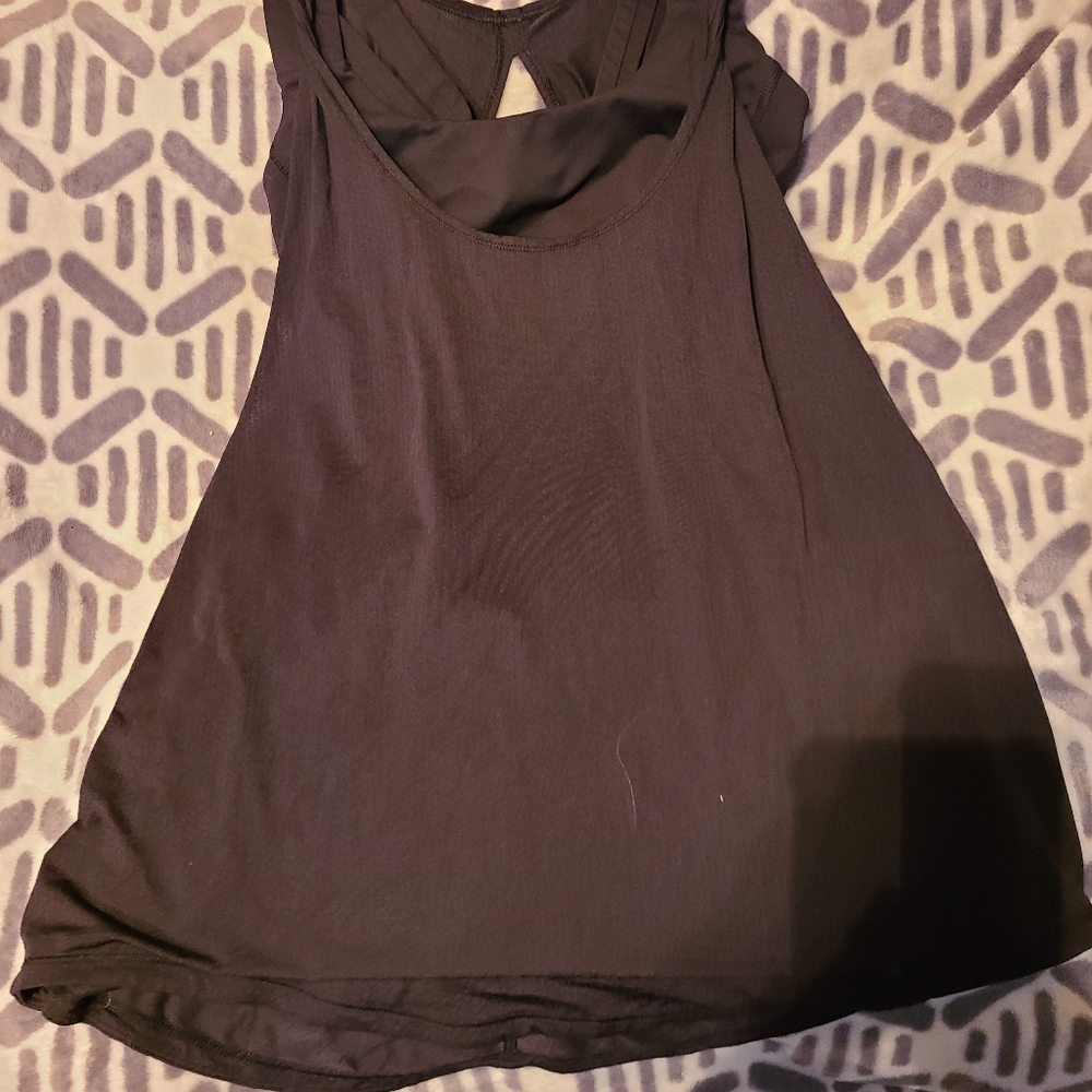 Black Overlay Lululemon Shirt